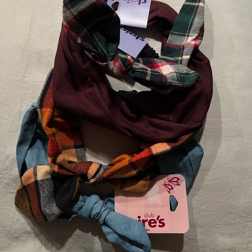 Assorted headbands from Claire’s.